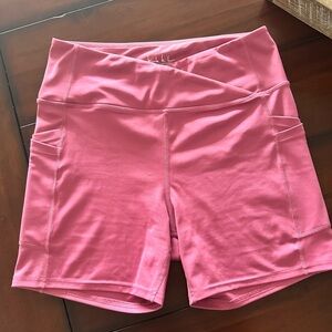 Nicole Miller Sport Pink Shorts High Waist